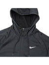 Full Zip-Up Fitness Hooded Jacket Black - NIKE - BALAAN 3