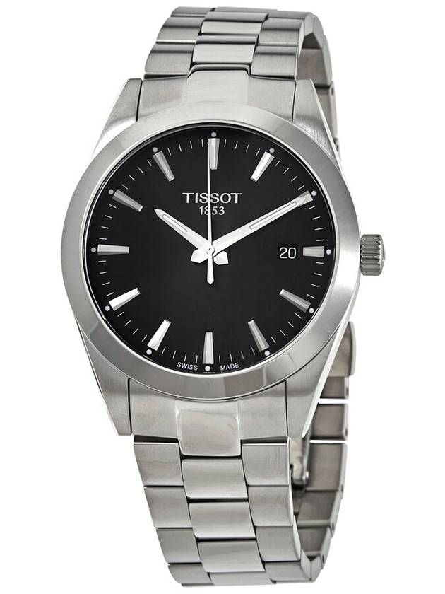 Tissot Gentleman Quartz Black Dial Men's Watch T127.410.11.051.00 - TISSOT - BALAAN 1