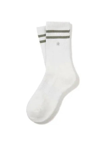 Astarisk Crew Socks Light Khaki S24ZUFSO80 - SNOW PEAK - BALAAN 1