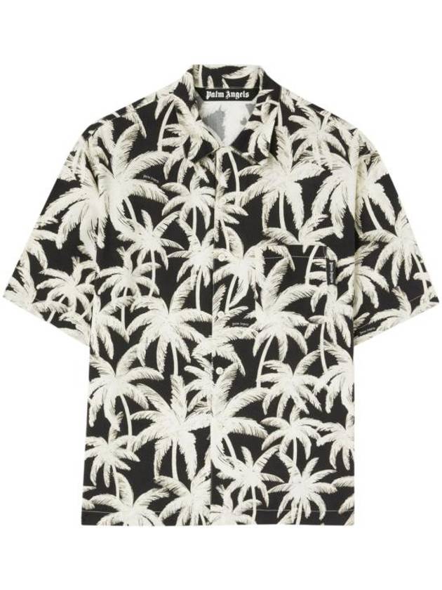 Long Sleeve Shirt PMGG005R24FAB001 1003 - PALM ANGELS - BALAAN 1