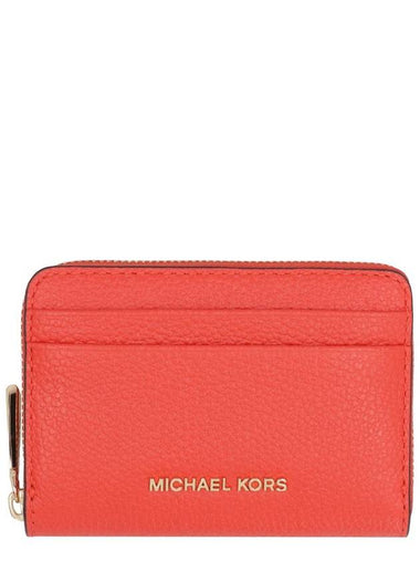 Michael Kors Jet Set Grainy Leather Wallet - MICHAEL KORS - BALAAN 1