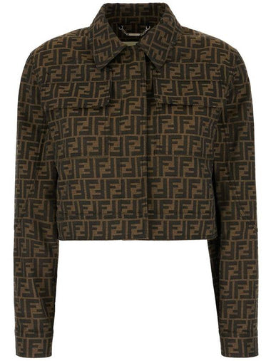 Fendi Jackets Brown - FENDI - BALAAN 1