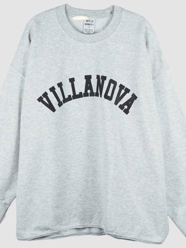 Villanova long sleeve t shirt FG ASH - WILD DONKEY - BALAAN 2