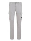 Stretch Sateen Loose Cargo Straight Pants Grey - CP COMPANY - BALAAN 2