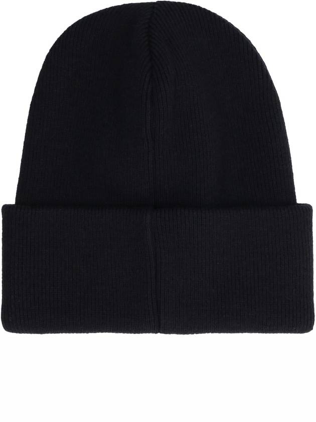 logo embroidery beanie black - DSQUARED2 - BALAAN 4