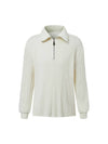 Men's Soft Pleated Knit Top Ivory - MONPLISSE - BALAAN 2