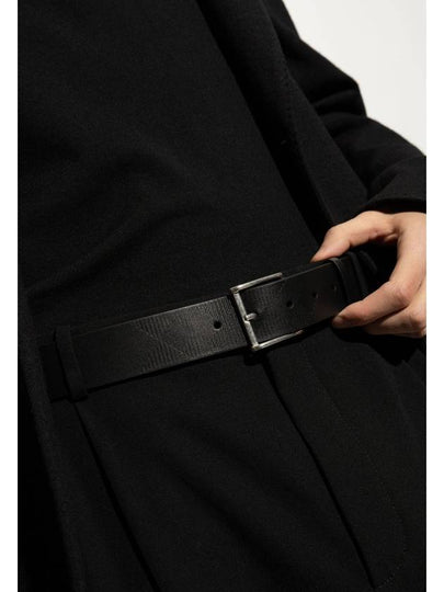 Burberry Leather Belt, Men's, Black - BURBERRY - BALAAN 2