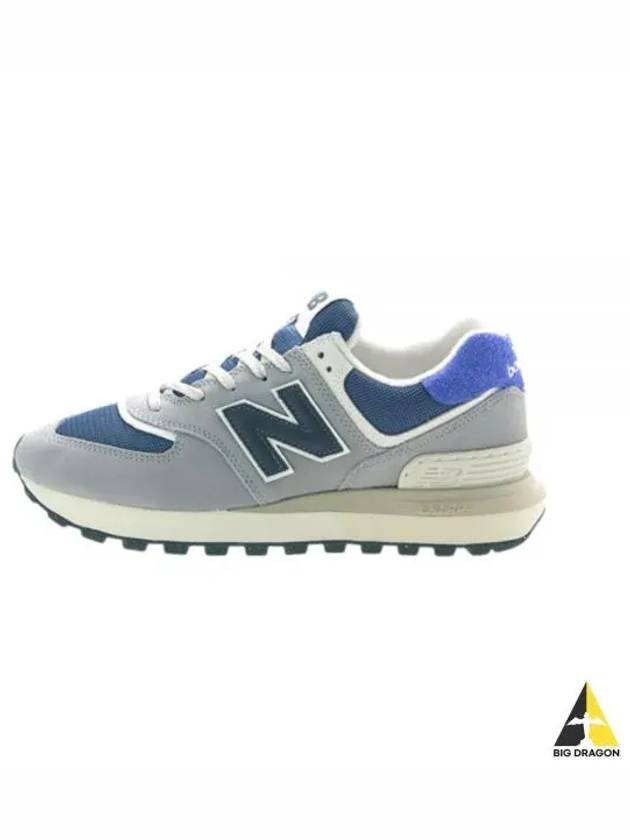 574 Legacy Low Top Sneakers Blue Grey - NEW BALANCE - BALAAN 2