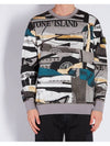 Wappen Patch Collage Effect Sweat Sweatshirt - STONE ISLAND - BALAAN 2