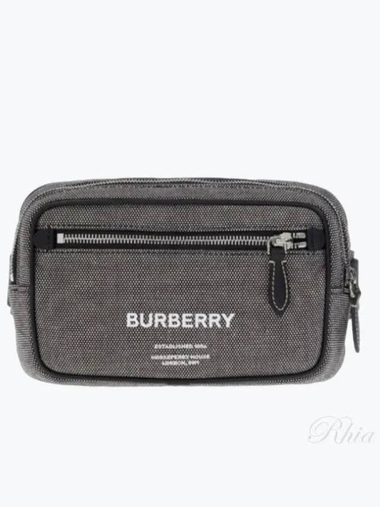 Horseferry Waist Belt Bag Grey - BURBERRY - BALAAN 2