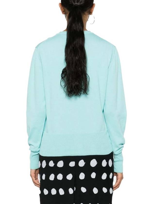 Bea Knit Cardigan Aqua - VIVIENNE WESTWOOD - BALAAN 4