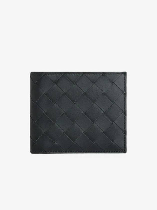 Intrecciato Bifold Half Wallet Ardoise - BOTTEGA VENETA - BALAAN 2