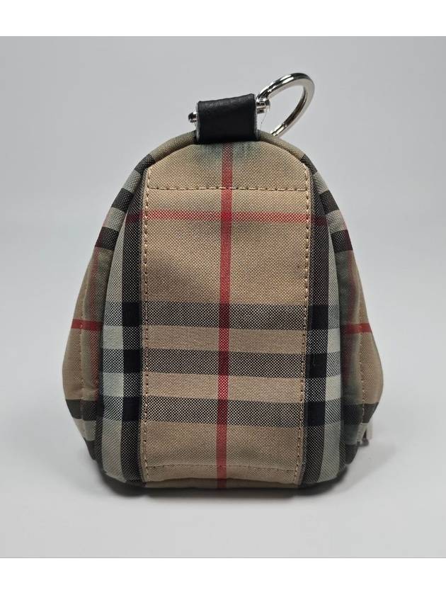 vintage check backpack keyring - BURBERRY - BALAAN 4