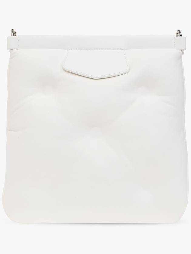 Glam Slam Flat Cross Bag White - MAISON MARGIELA - BALAAN 4