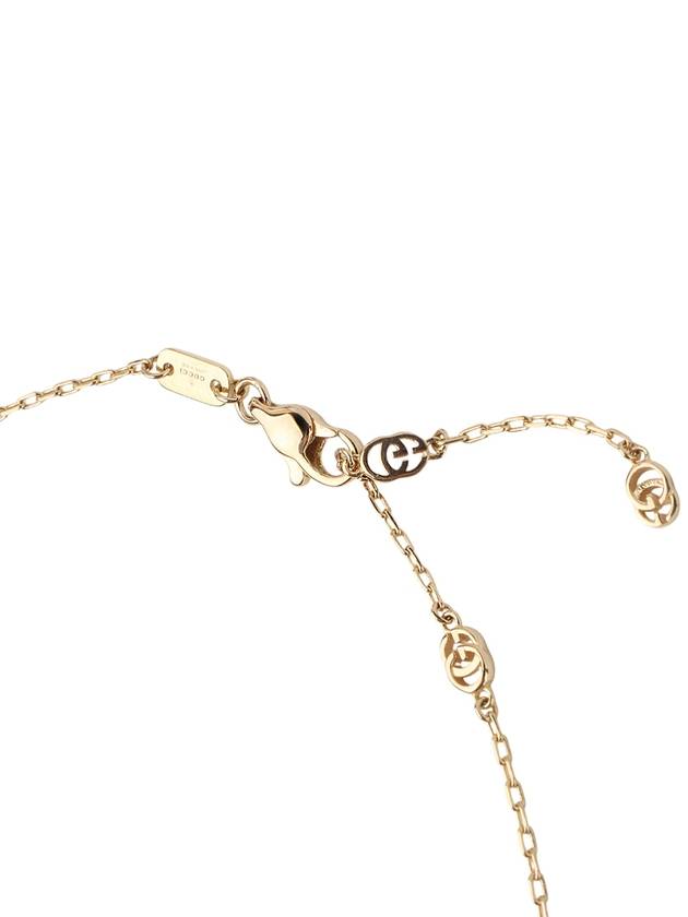 687118 Yellow gold GG running necklace 34147 - GUCCI - BALAAN 5