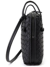 Nodini Intrecciato Cross Bag Black - BOTTEGA VENETA - BALAAN 5