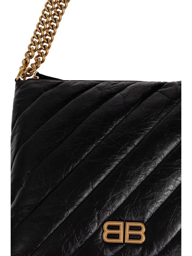 Balenciaga Shoulder Bag ‘Crush’, Women's, Black - BALENCIAGA - BALAAN 6