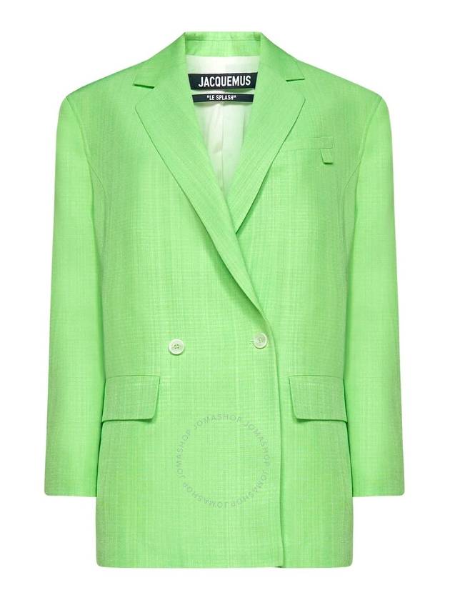 Jacquemus Green La Veste Marino Blazer, Brand Size 36 (US Size 2) - JACQUEMUS - BALAAN 1