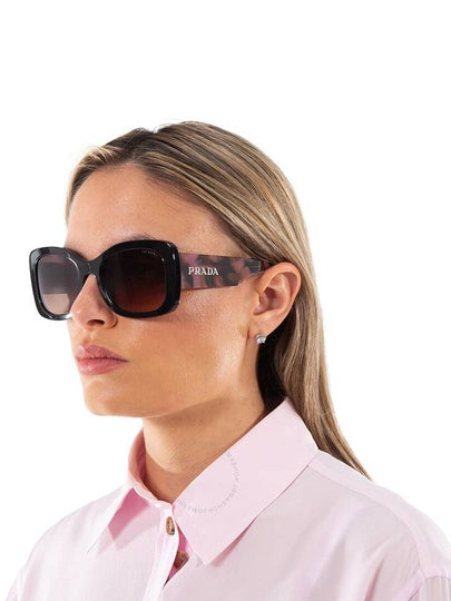 Prada Brown Gradient Butterfly Ladies Sunglasses PR A08S 12O50C 56 - PRADA - BALAAN 2