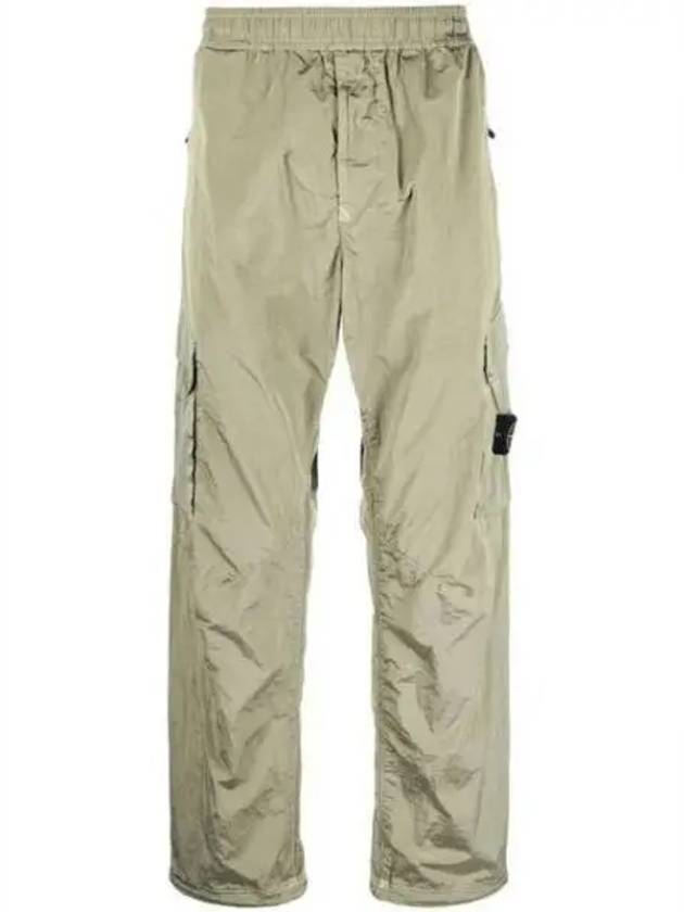 Nylon Metal Econyl Regenerated Cargo Straight Pants Beige - STONE ISLAND - BALAAN 2