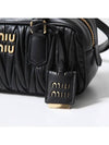 Arcadie Matelasse Nappa Leather Tote Bag Black - MIU MIU - BALAAN 7