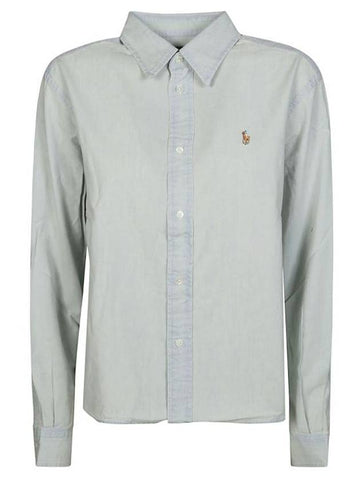 Shirt 211891420001 LIGHT BLUE - POLO RALPH LAUREN - BALAAN 1