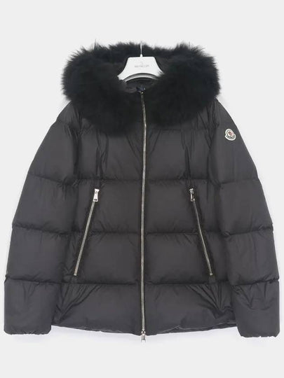 Laichefur Hooded Short Down Padding Black - MONCLER - BALAAN 2