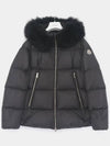 Laichefur Hooded Short Down Padding Black - MONCLER - BALAAN 3