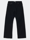 Wave Cutting Denim Pants_Black - KINETO - BALAAN 3