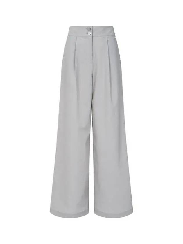 Women's seersucker striped wide pants gray 270661 - ARMANI EXCHANGE - BALAAN 1