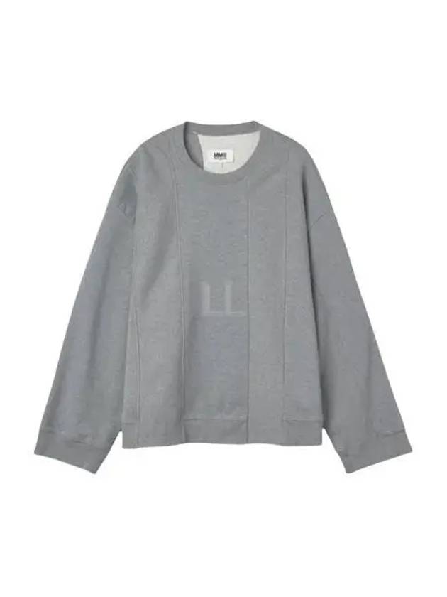 Band Sweatshirt Melange Grey - MAISON MARGIELA - BALAAN 2