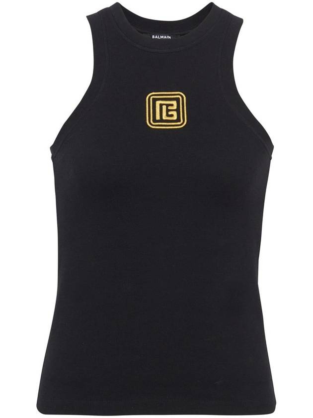 Balmain Retro Pb Stretch Tank Top Clothing - BALMAIN - BALAAN 1