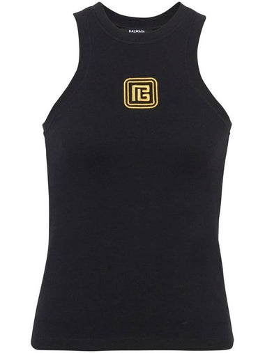 Balmain Retro Pb Stretch Tank Top Clothing - BALMAIN - BALAAN 1