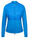 GFORE HYBRID MOTO JACKET G4LS23O18 CERULEAN Women s - G/FORE - BALAAN 1