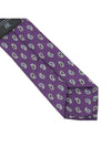 Paisley Jacquard Silk Tie Purple - ETRO - BALAAN 7