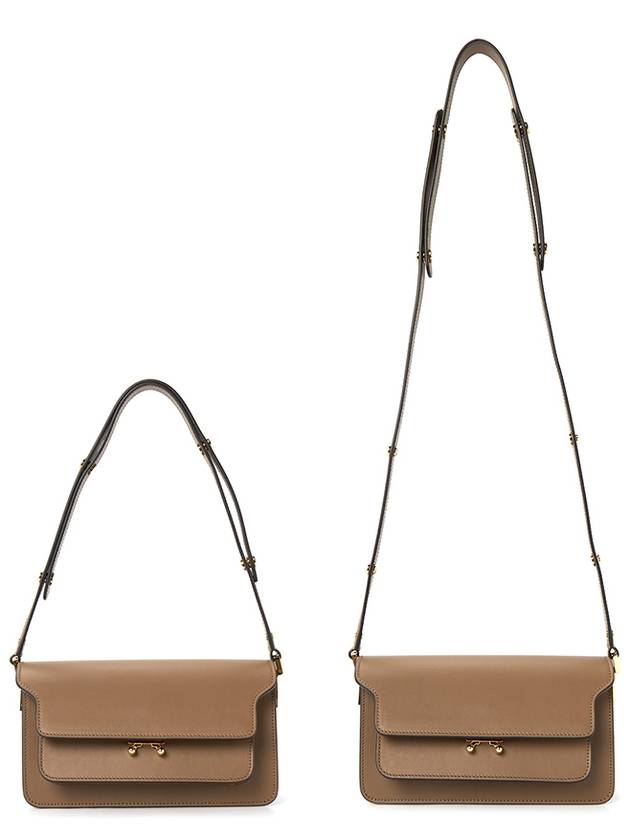 Trunk East West Shoulder Bag Brown - MARNI - BALAAN 8