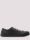 Tabi Canvas Low Top Sneakers Black - MAISON MARGIELA - BALAAN 26