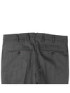 Slim fit wool cotton brown pants - PT TORINO - BALAAN 5