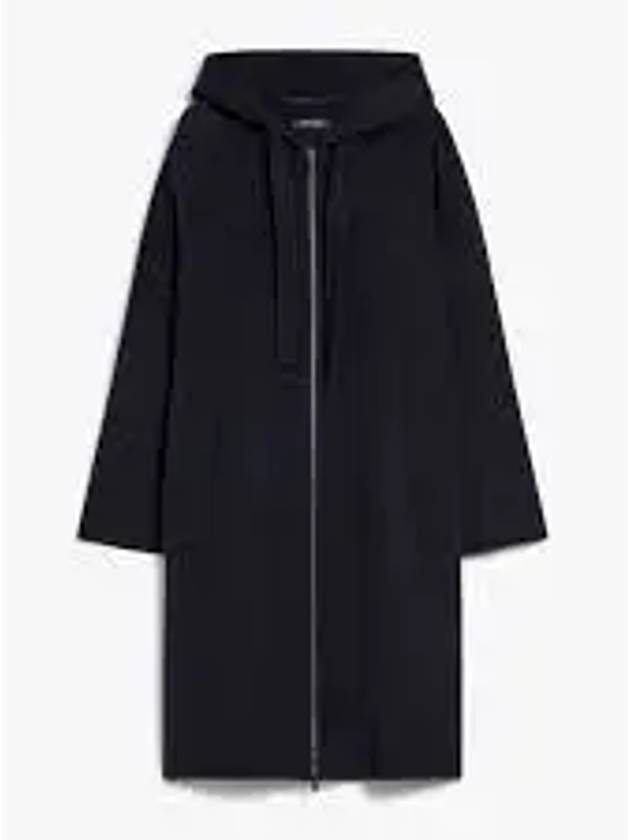 Felpi Virgin Wool Single Coat Midnight Blue - MAX MARA - BALAAN 2