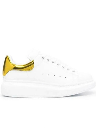 Oversole Metal Yellow Tab Low Top Sneakers White - ALEXANDER MCQUEEN - BALAAN 2