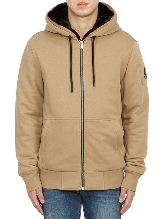 Classic Bunny Zip Up Hoodie White Lining Camel - MOOSE KNUCKLES - BALAAN 2