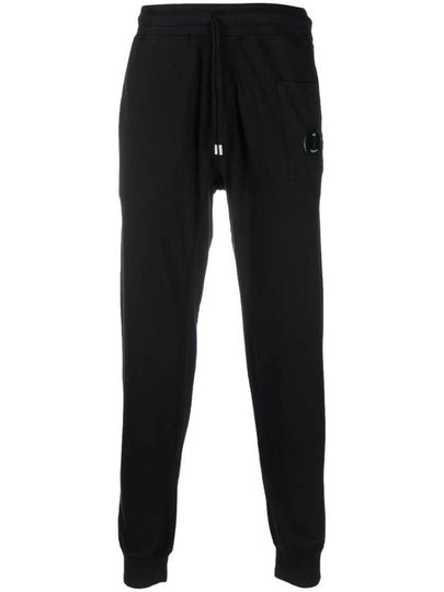 Light Fleece Utility Track Pants Black - CP COMPANY - BALAAN 2