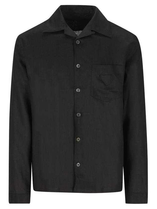 Prada Shirts Black - PRADA - BALAAN 1