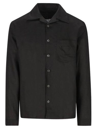 Prada Shirts Black - PRADA - BALAAN 1