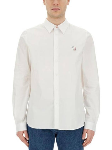 PS by Long Sleeve Shirt M2R 610PZ M21874 01 WHITE - PAUL SMITH - BALAAN 1