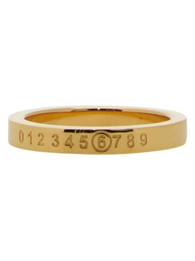 Numeric Minimal Signature Ring Gold - MAISON MARGIELA - BALAAN 2