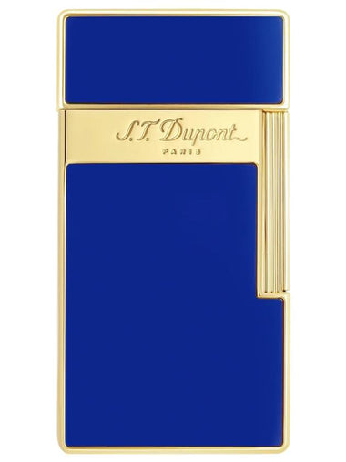 Biggy Lighter Gold Indigo Blue - S.T. DUPONT - BALAAN 1