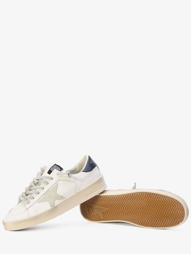 Stardan Black Tab Low Top Sneakers White - GOLDEN GOOSE - BALAAN 6