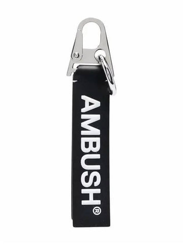 logo lettering key holder black - AMBUSH - BALAAN.