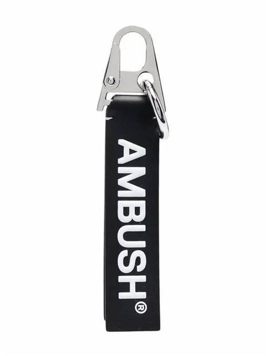 logo lettering key holder black - AMBUSH - BALAAN.